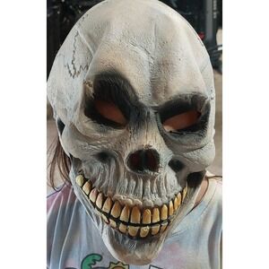 LATEX‎ MASK HALLOWEEN SKULL HORROR TERROR COSTUME #367
